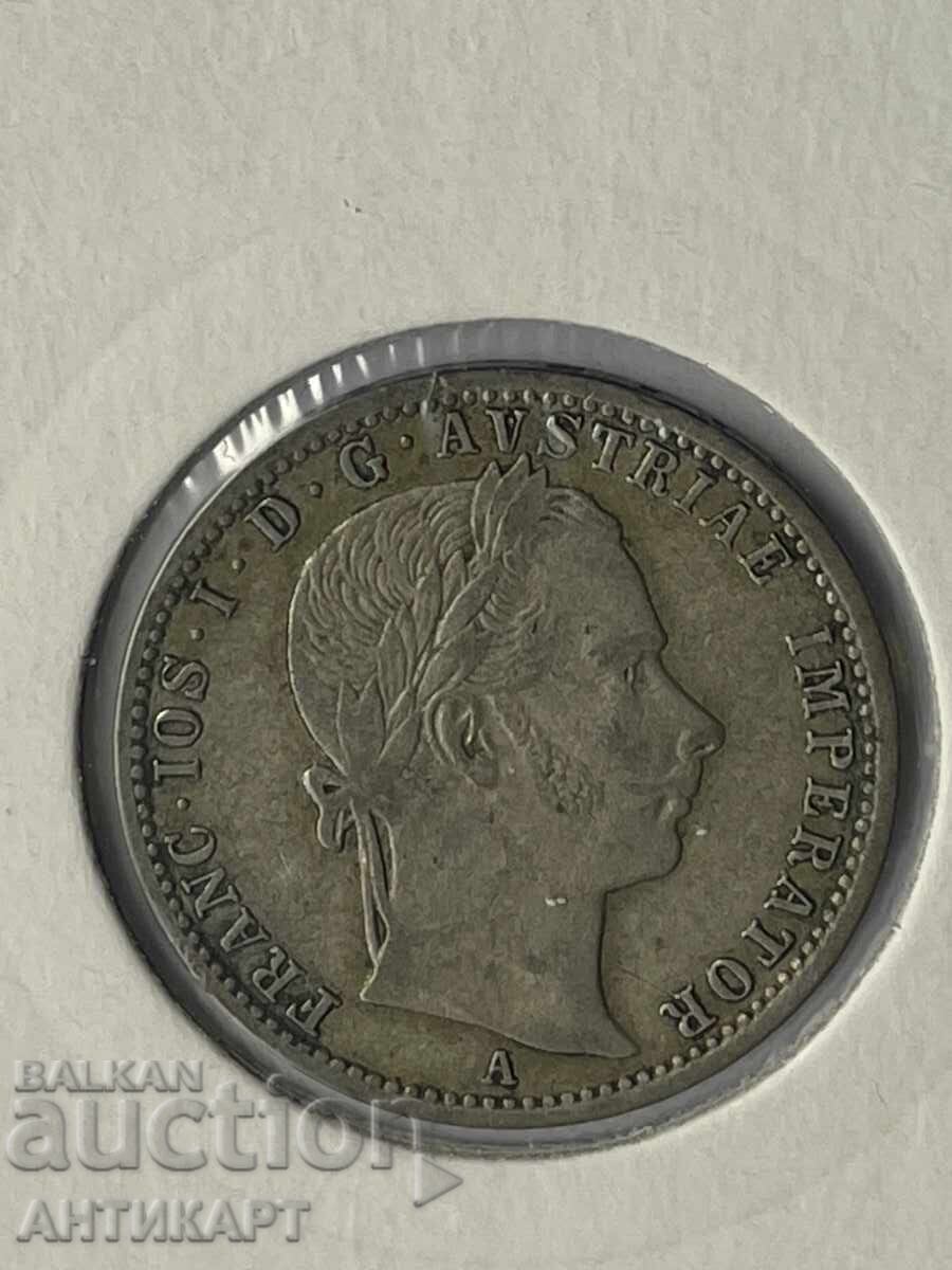 Silver Coin Austria 1/4 Florin 1860 A Rare with price 39.00 BGN | € 19.94 Silver Coin Austria 1/4 Florin 1860 A Rare with price 39.00 BGN | € 19.94