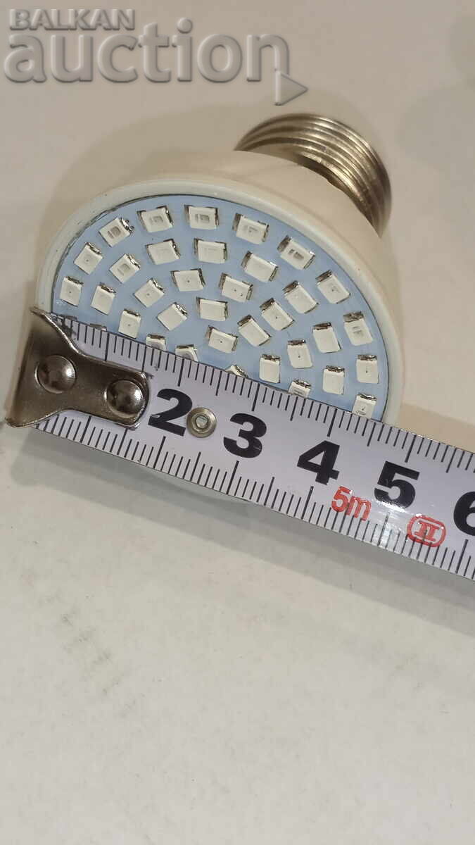 2 LED Bulbs - Pink Light with price 12.00 BGN | € 6.14