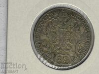Silver coin Austria 20 Kreuzer 1783