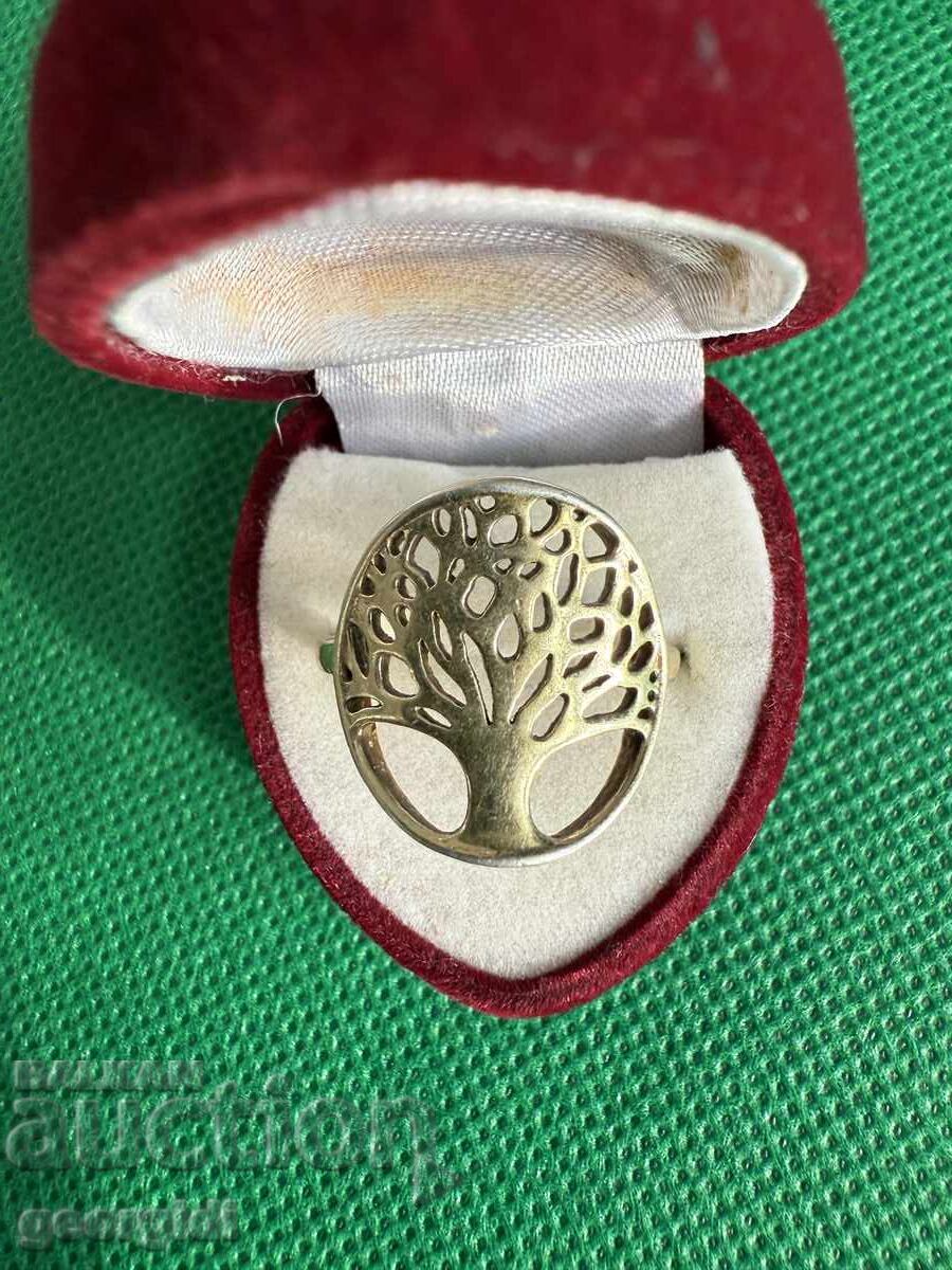 Delivery of Gold-plated silver ring / Tree of Life. №7682 Delivery of Gold-plated silver ring / Tree of Life. №7682