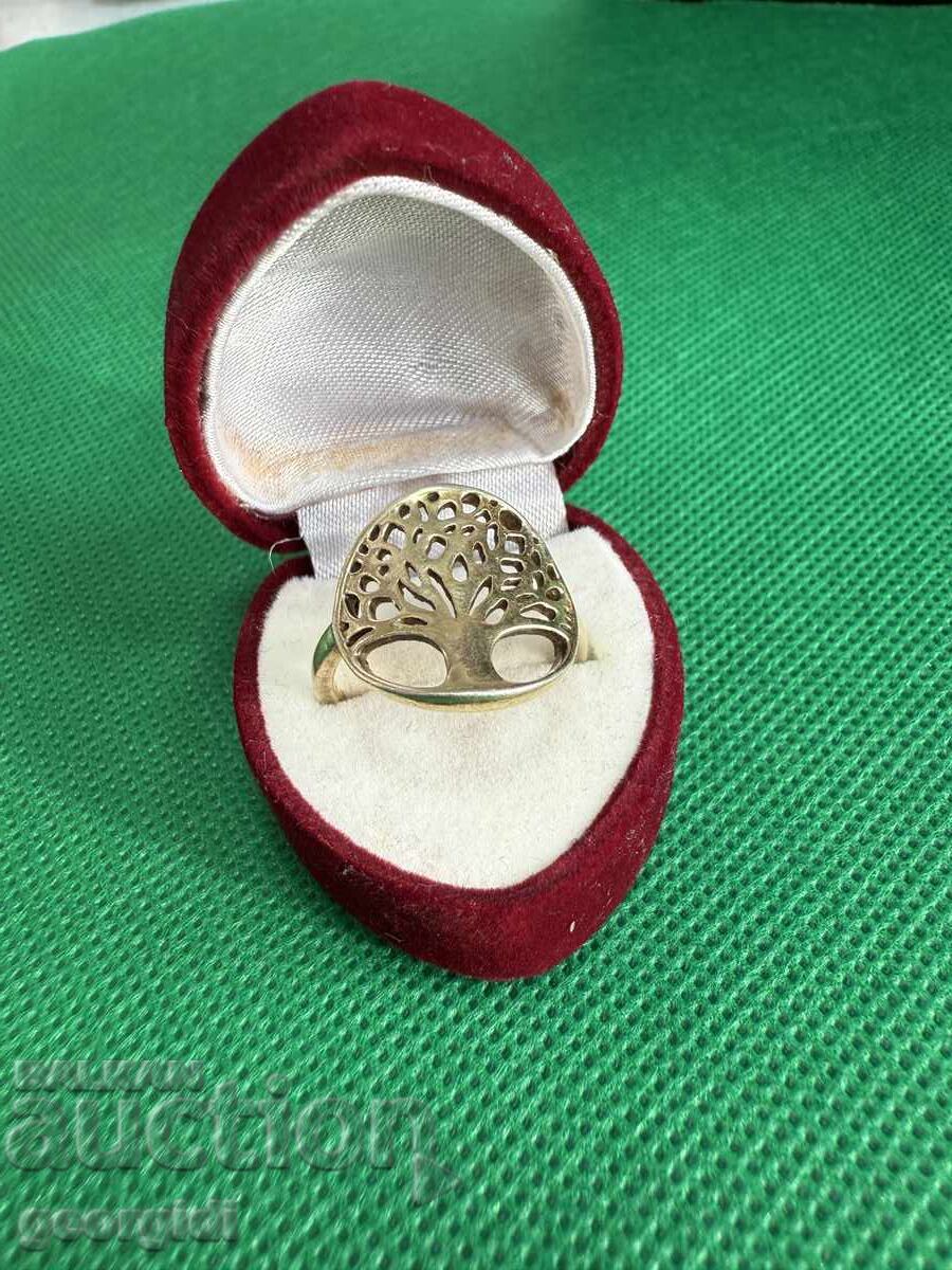 Gold-plated silver ring / Tree of Life. №7682 - 5 Gold-plated silver ring / Tree of Life. №7682 - 5