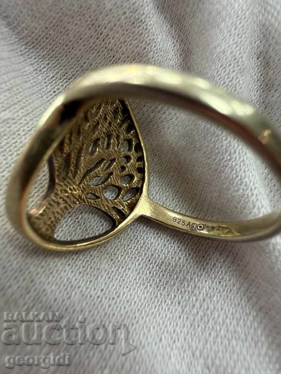 Gold-plated silver ring / Tree of Life. №7682 - 6 Gold-plated silver ring / Tree of Life. №7682 - 6