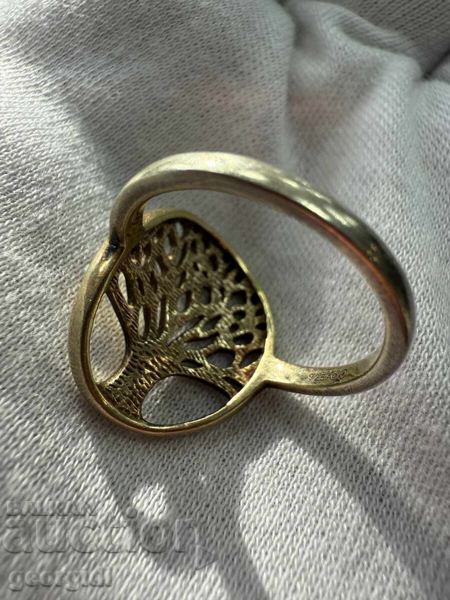 Gold-plated silver ring / Tree of Life. №7682 - 7 Gold-plated silver ring / Tree of Life. №7682 - 7