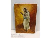 ICOANĂ VECHE FRUMOASĂ PICTATĂ IISUS HRISTOS