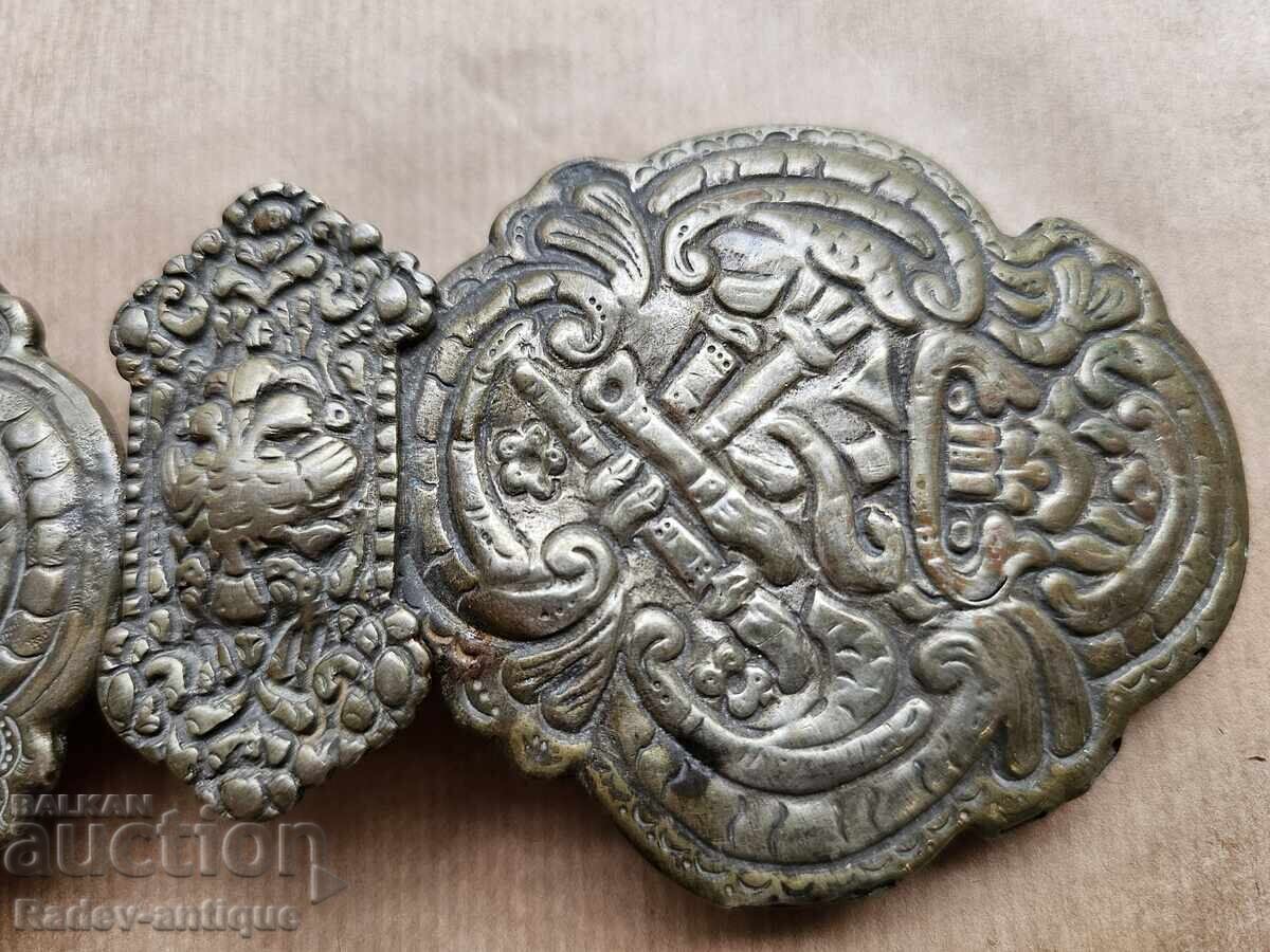 Veche pafta de argint bulgărească renascentistă saca cu preț 136.00 BGN | € 69.54