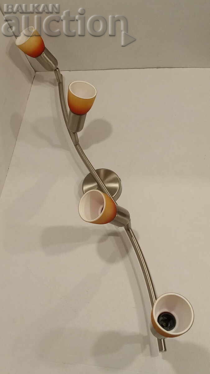 Ceiling Lamp - Metal, Without Bulbs - 6