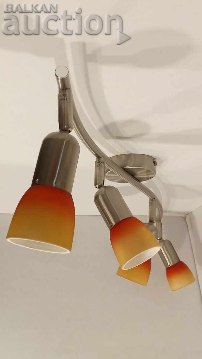 Ceiling Lamp - Metal, Without Bulbs