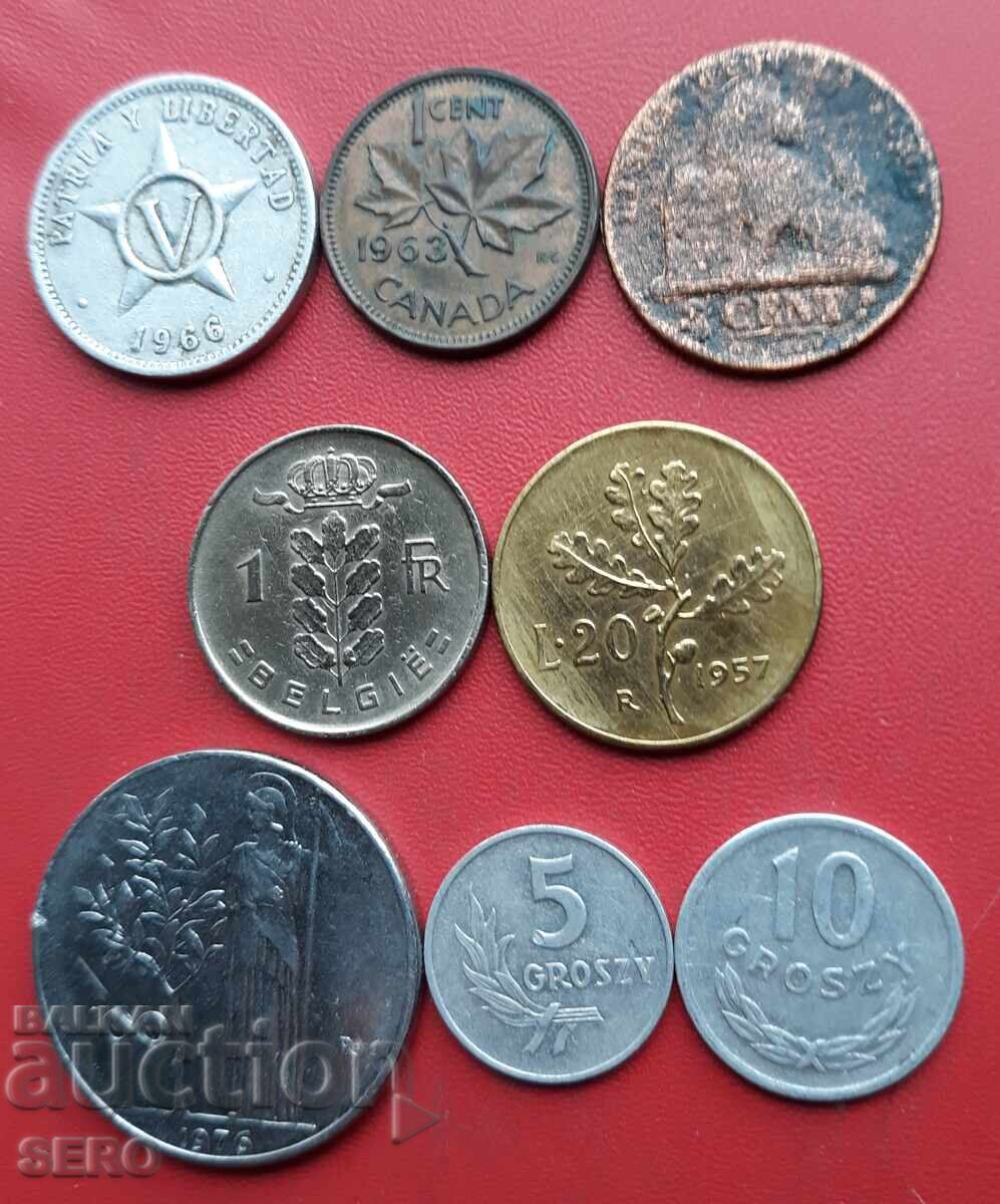 Μικτή παρτίδα 8 νομισμάτων