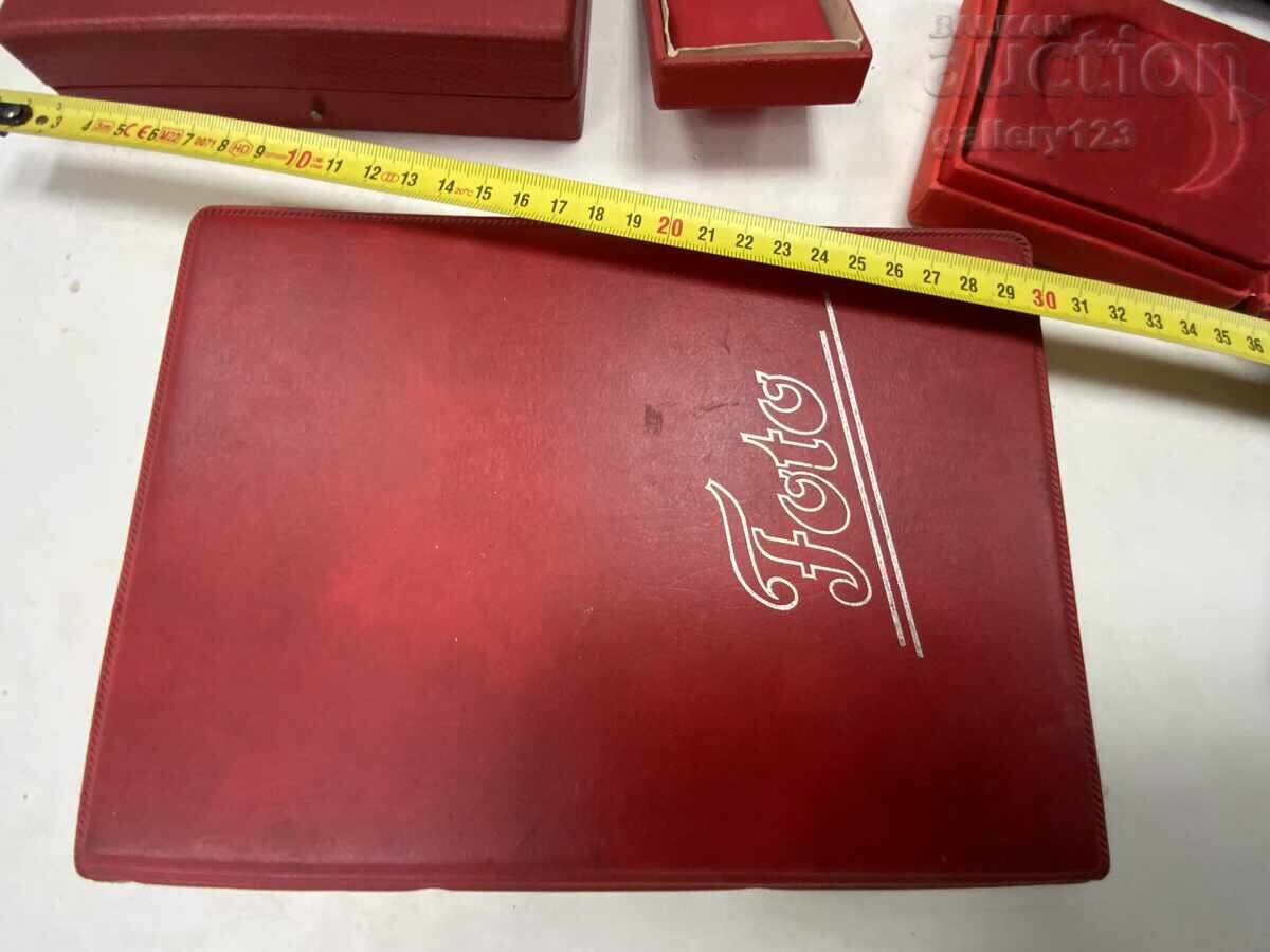 Auction  Lot of old boxes of plaques, medals, and orders