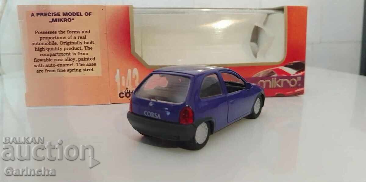 Auction  Opel Corsa 1/43 Micro Bulgaria
