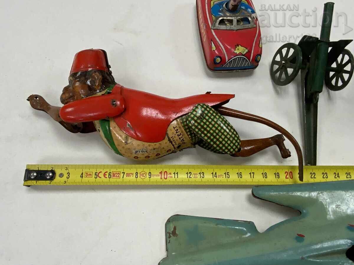 Παρτίδα παλιά μηχανικά παιδικά παιχνίδια με τιμή 7.50 BGN | € 3.83 Παρτίδα παλιά μηχανικά παιδικά παιχνίδια με τιμή 7.50 BGN | € 3.83