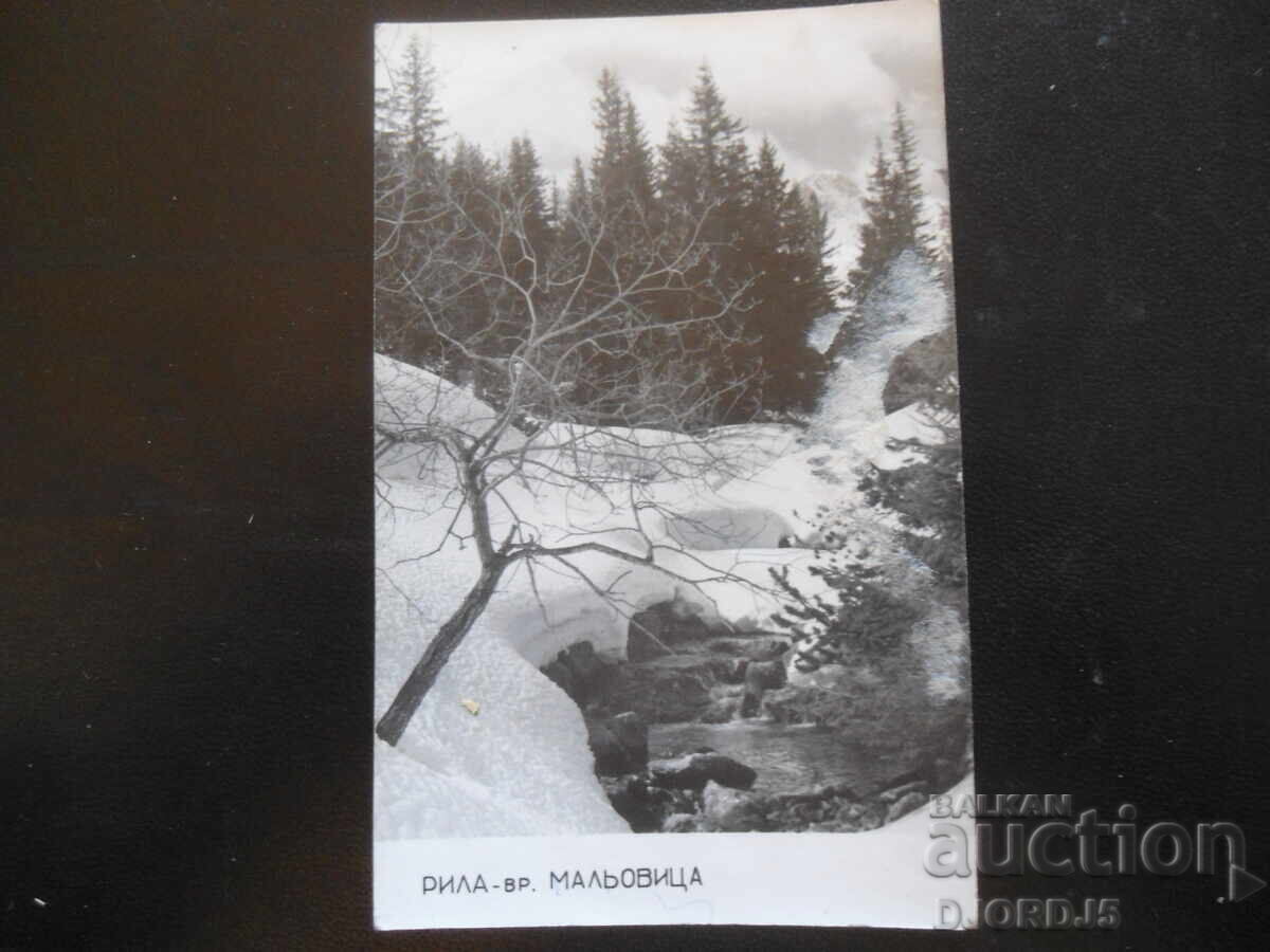 RILA - Vârful "Maliovița", Fotografie veche