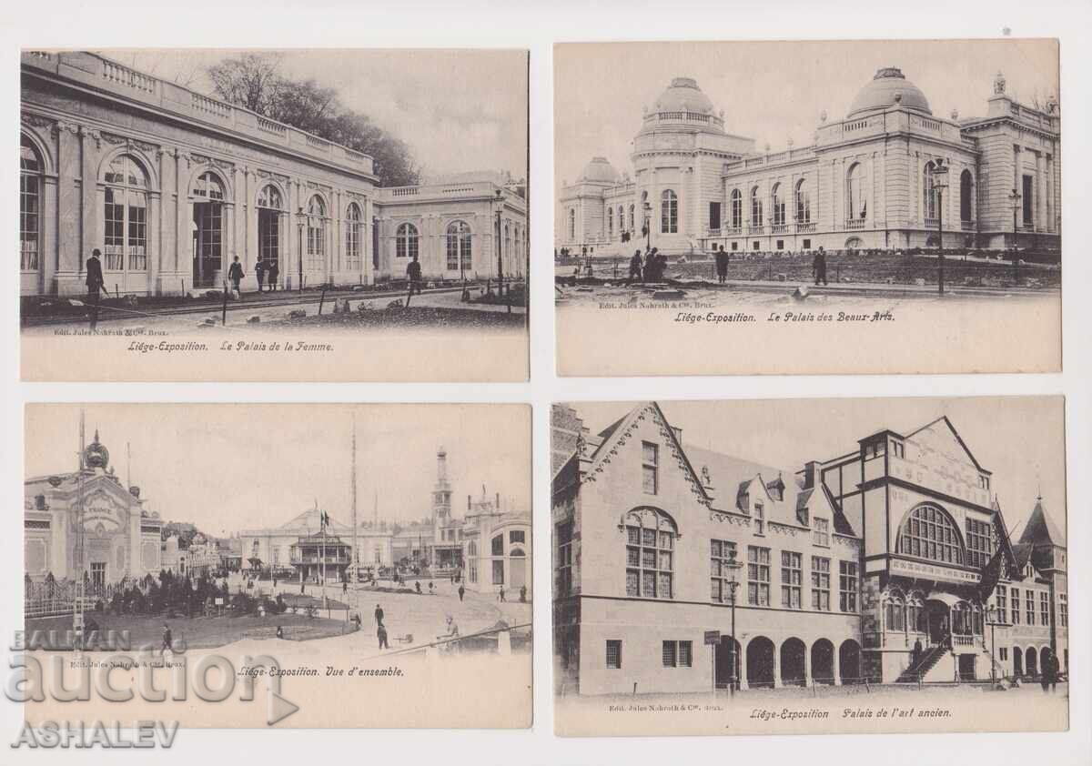 Белгия  1910 4 бр.-чисти