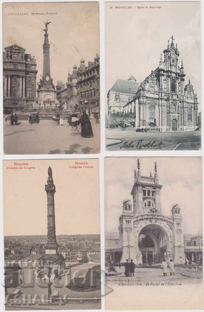 Belgium 1910 4 pcs. - mint