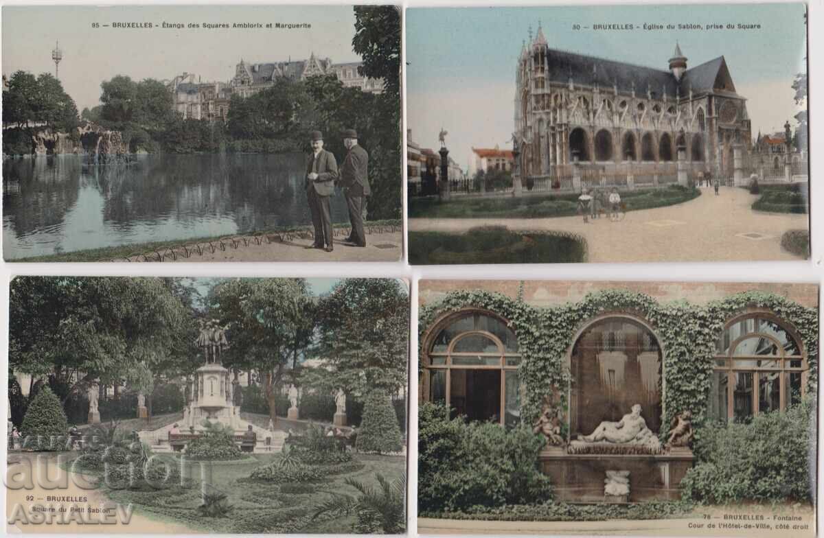 Belgium 1910 4 pcs. - mint