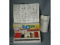 Παλιό Ρουμανικό παιχνίδι μαγικό κουτί με οδηγίες για κόλπα. κουτί