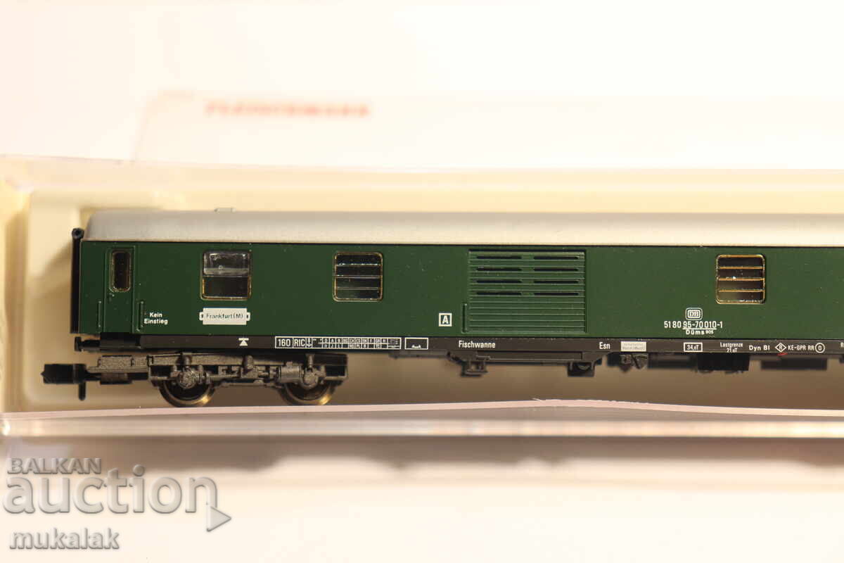 Delivery of Fleischmann "N" 1/160 LOCOMOTIVE WAGON TRAIN TRAIN SET RAILROAD