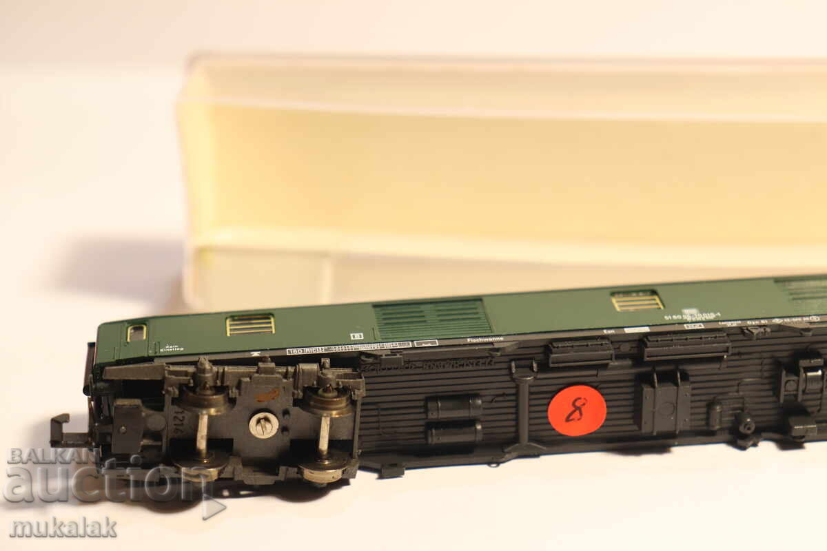 Fleischmann "N" 1/160 LOCOMOTIVE WAGON TRAIN TRAIN SET RAILROAD - 6