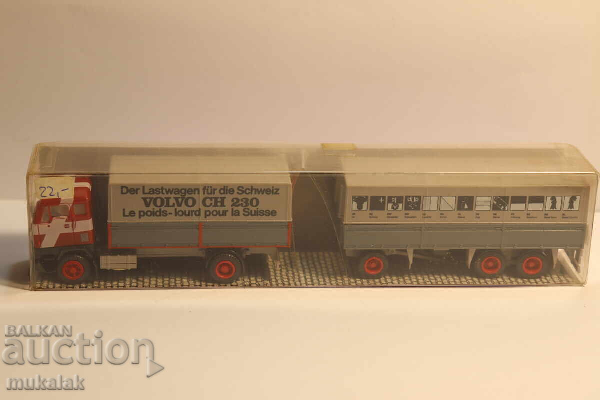 ALBEDO 1:87 H0  VOLVO TIR ТИР  ИГРАЧКА КОЛИЧКА  МОДЕЛ КАМИОН