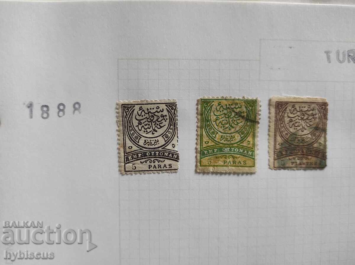 Συλλογή 180 γραμματοσήμων από την Τουρκία περιόδου 1865 - - 5