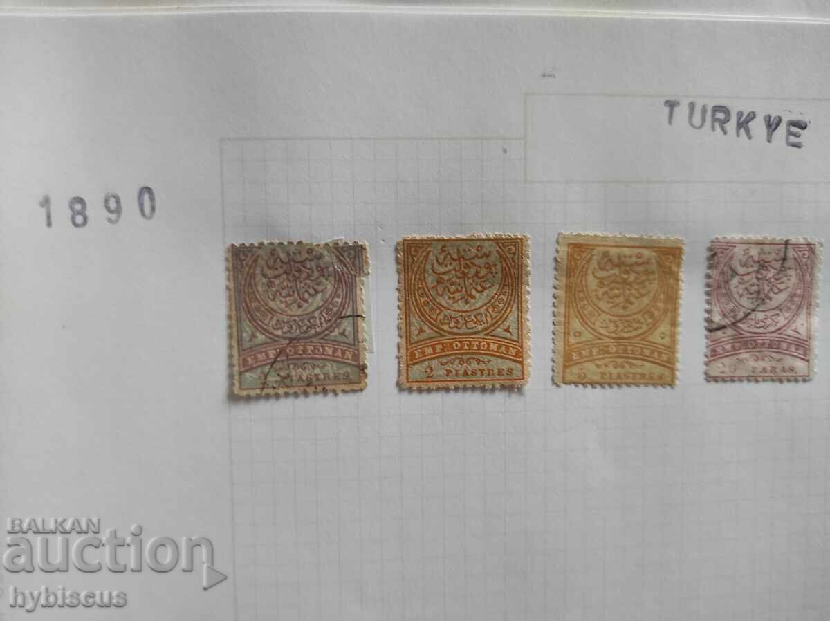 Συλλογή 180 γραμματοσήμων από την Τουρκία περιόδου 1865 - - 6