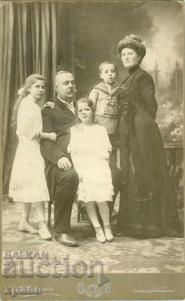 OLD PHOTO - CARDBOARD - D. KARASTOYANOV - SOFIA - G026 OLD PHOTO - CARDBOARD - D. KARASTOYANOV - SOFIA - G026