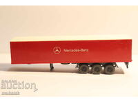 WIKING   H0 1/87  MERCEDES  РЕМАРКЕ   КОЛИЧКА   КАМИОН МОДЕЛ