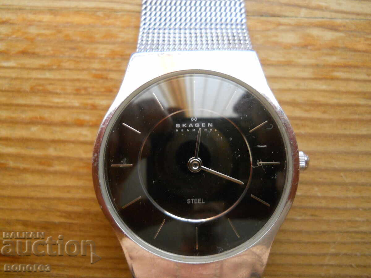 Кварцов часовник "Skagen Steel Quartz" Дания Кварцов часовник "Skagen Steel Quartz" Дания