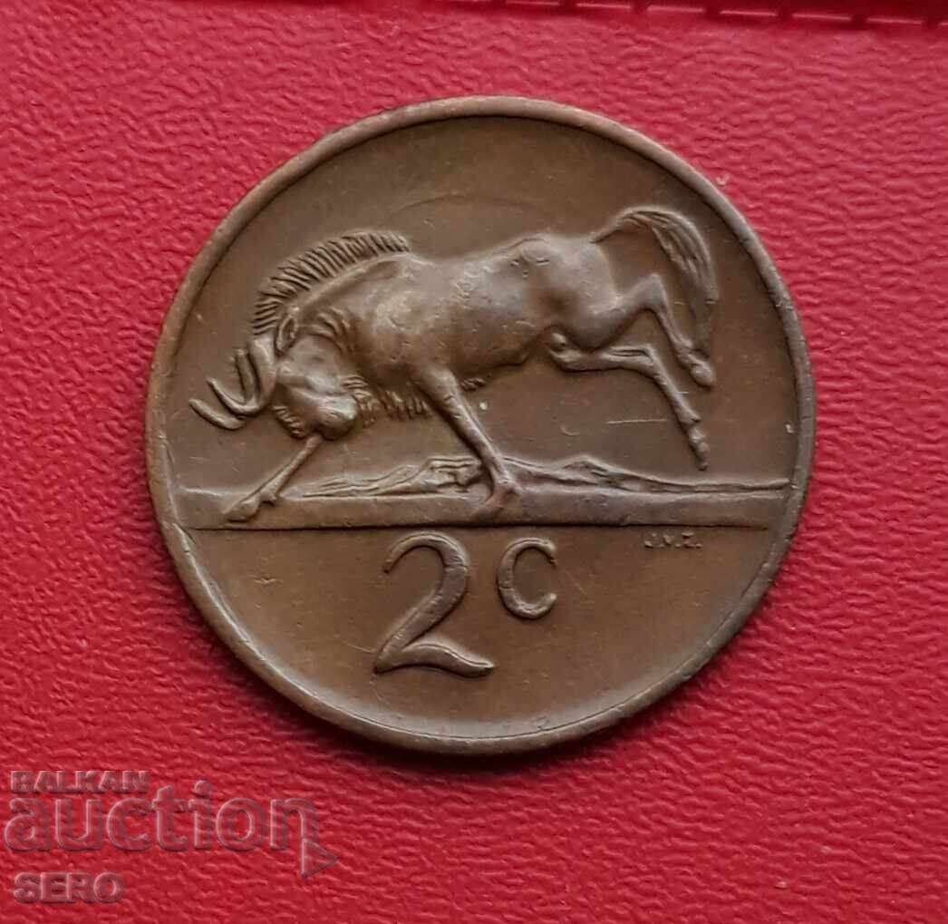 Южна Африка-2 цента 1976