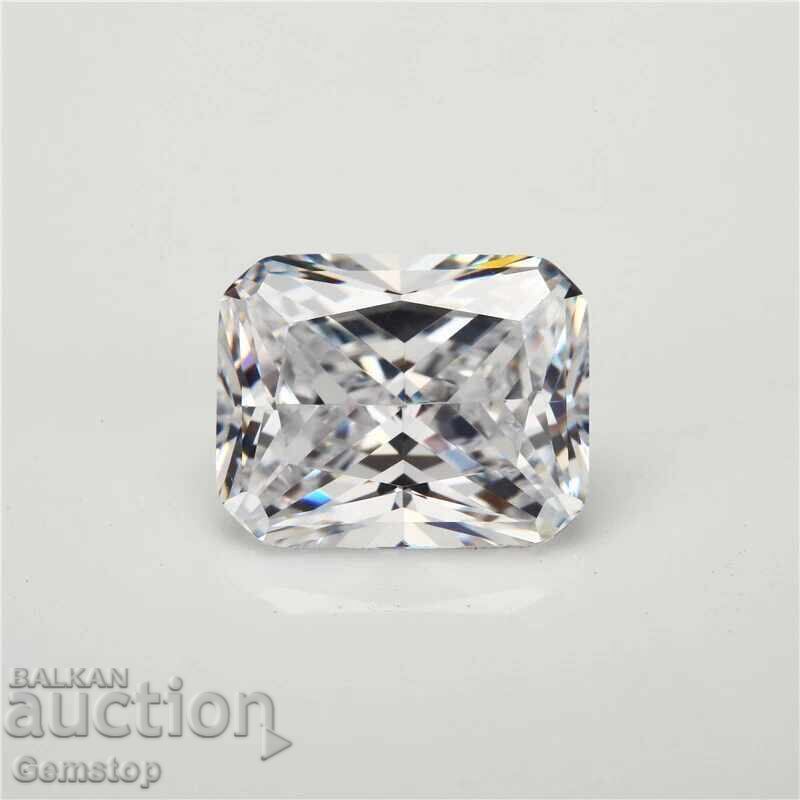 CZB! 4.30 ct. Radiant Cut Diffusion Sapphire from 1st!