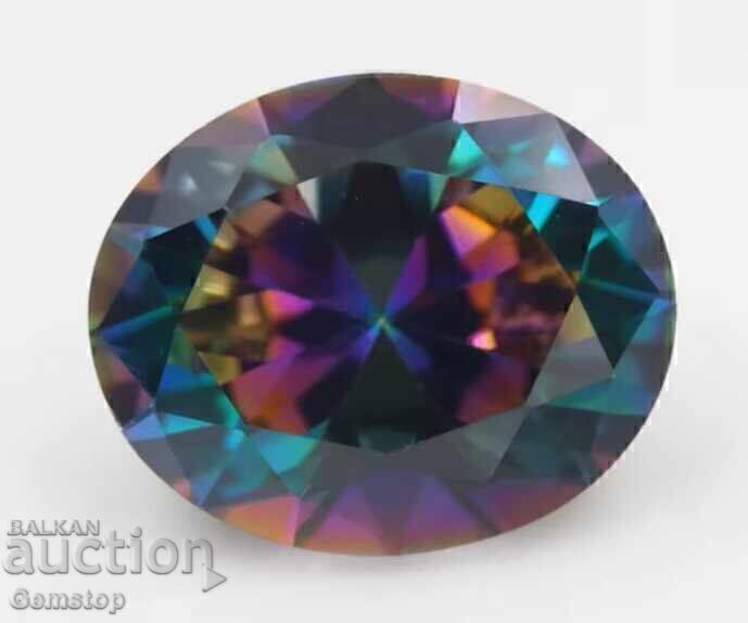 BZC! 4.50 ct diffusion sapphire oval of 1 st! with price 0.01 BGN | € 0.01