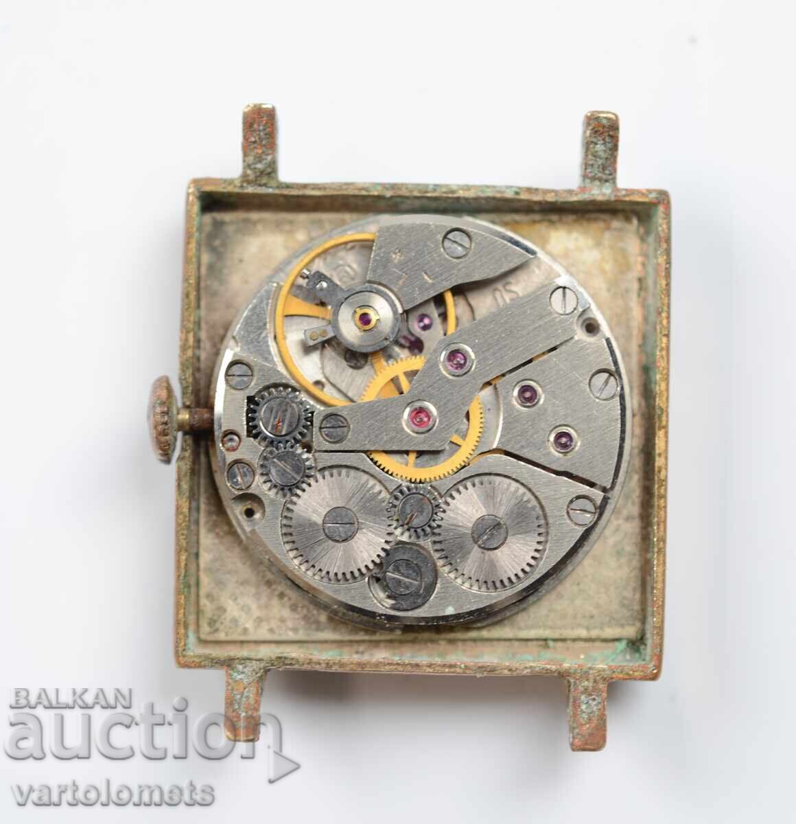 Auction  Men's CORNAVIN USSR watch with gold plating - doesn't work