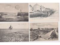 Belgium 4 pcs. - used 1908/09