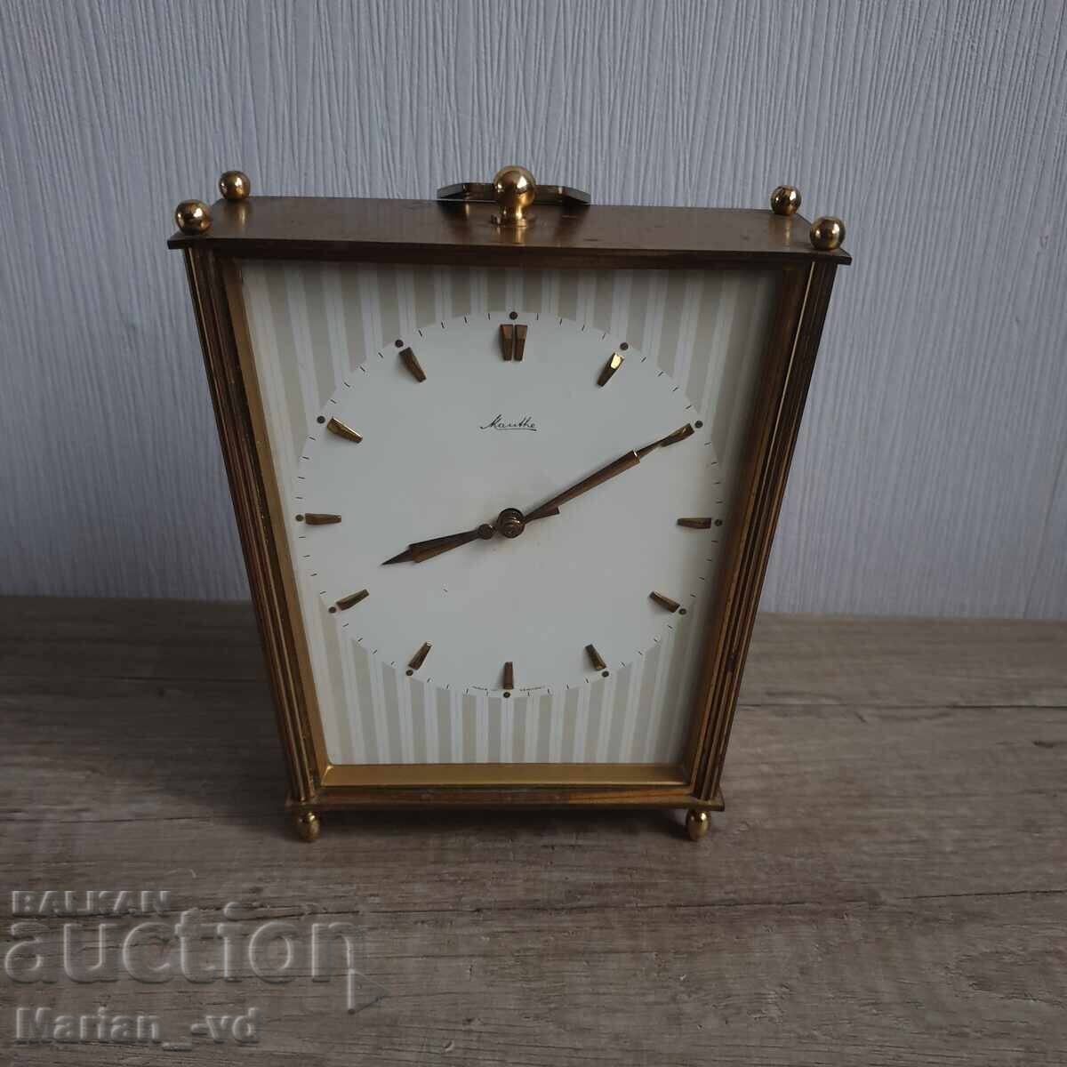 Bronze Table Clock Bronze Table Clock