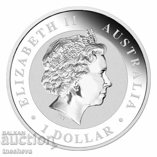 Auction  Kookaburra - 1 oz SILVER - 2014
