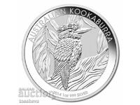 Kookaburra - 1 oz SILVER - 2014