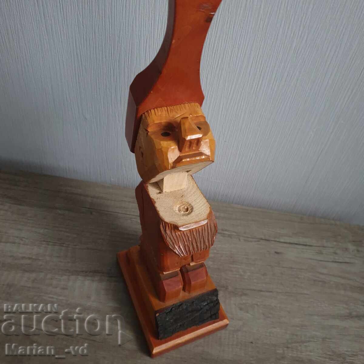 Стара дървена орехотрошачка - 5