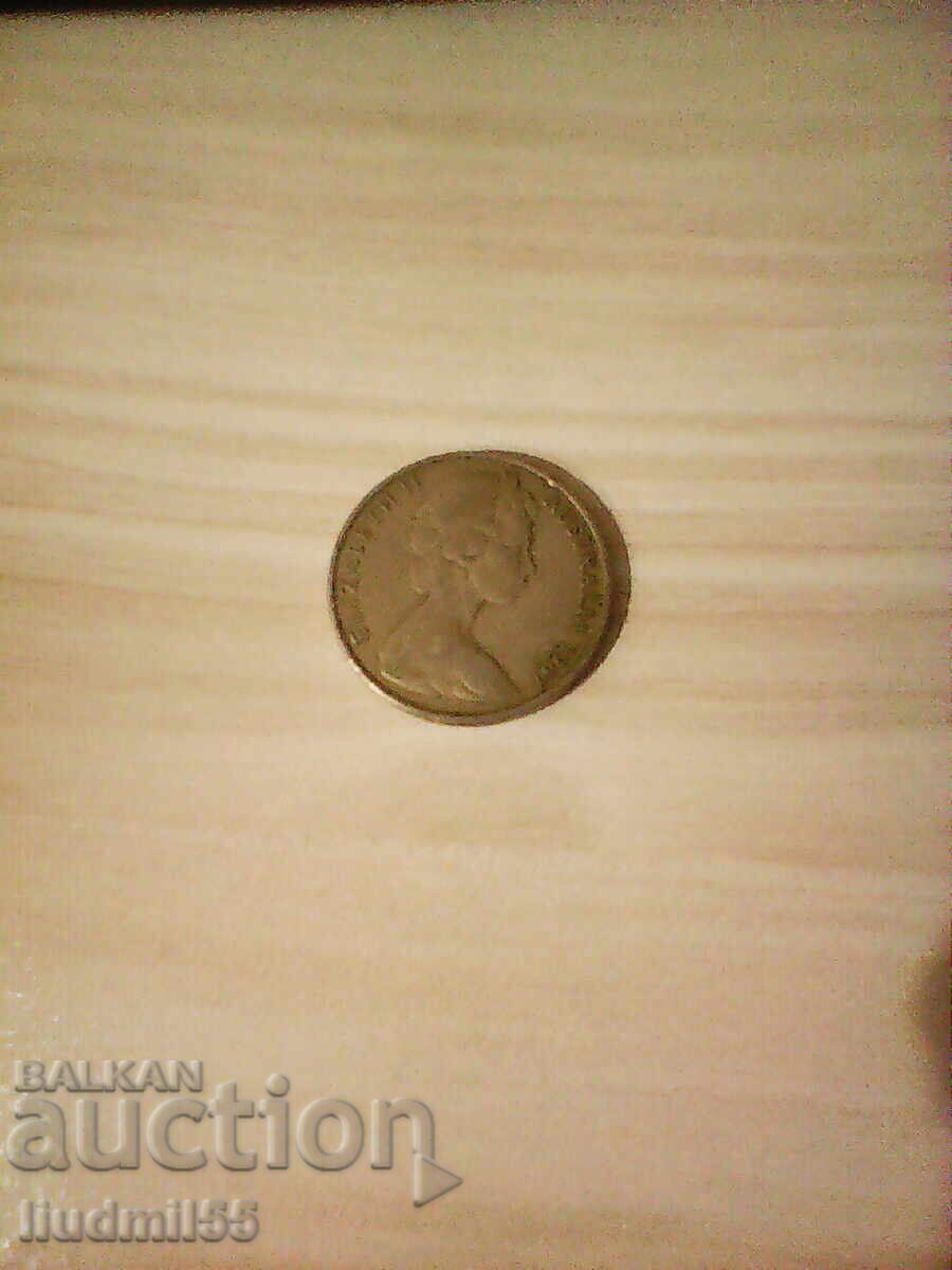 Австралия 20 цента 1967 г. с цена 1.00 лв. | € 0.51