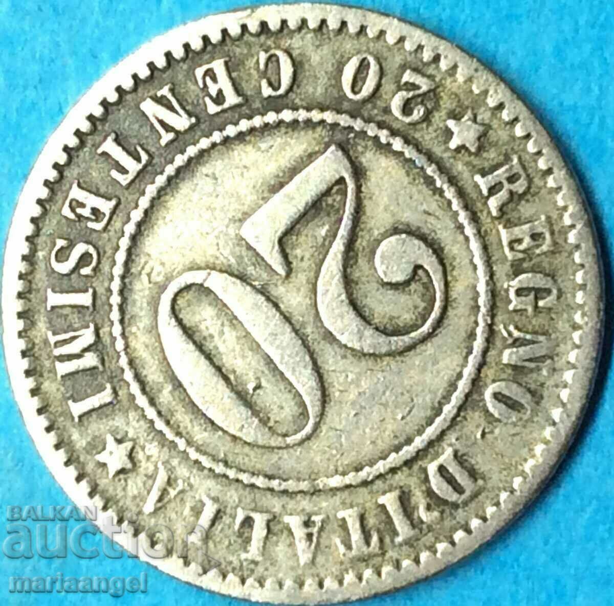 20 Centesimi 1894 Italia R - Roma - 5