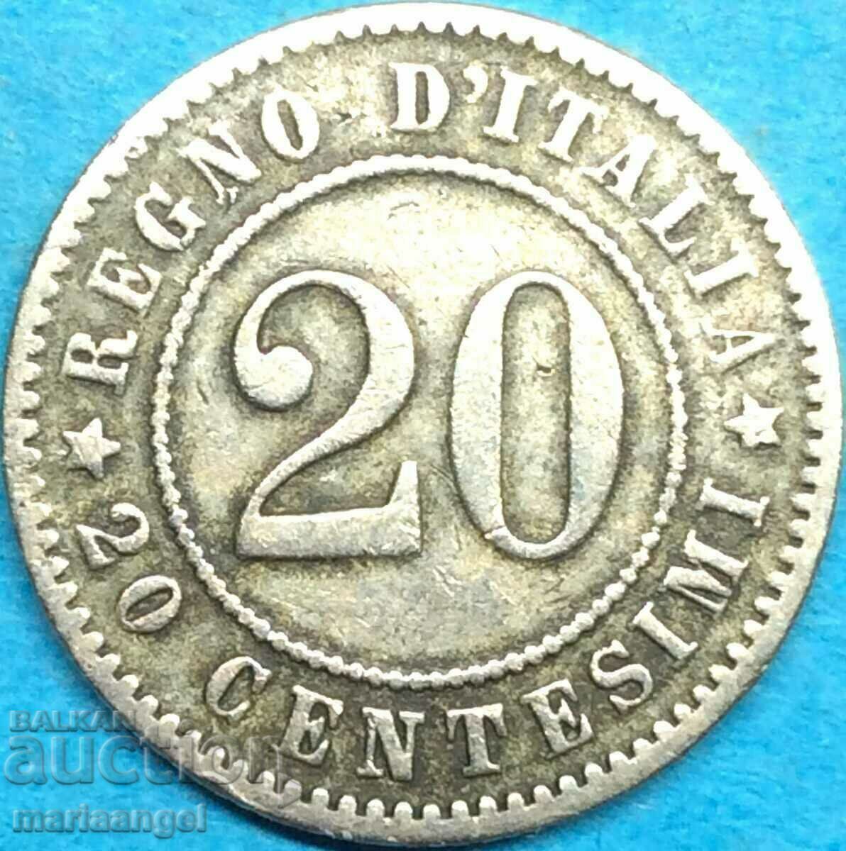 20 Centesimi 1894 Italia R - Roma - 7