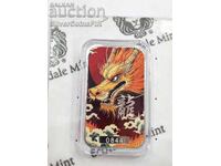 Silver 1 oz Dragon Scottsdale Mint