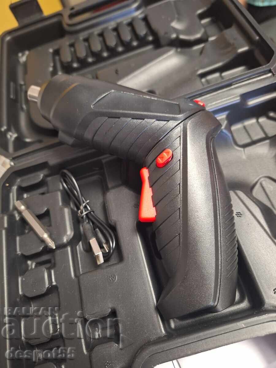 Παράδοση Ηλεκτρικό κατσαβίδι με μπαταρία λιθίου. Καινούργιο, αχρησιμοποίητο