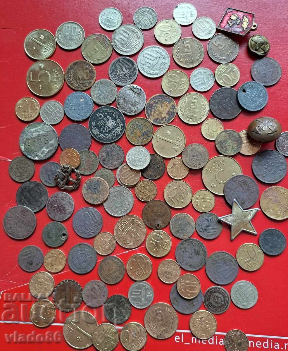 Old Bulgarian royal and social coins