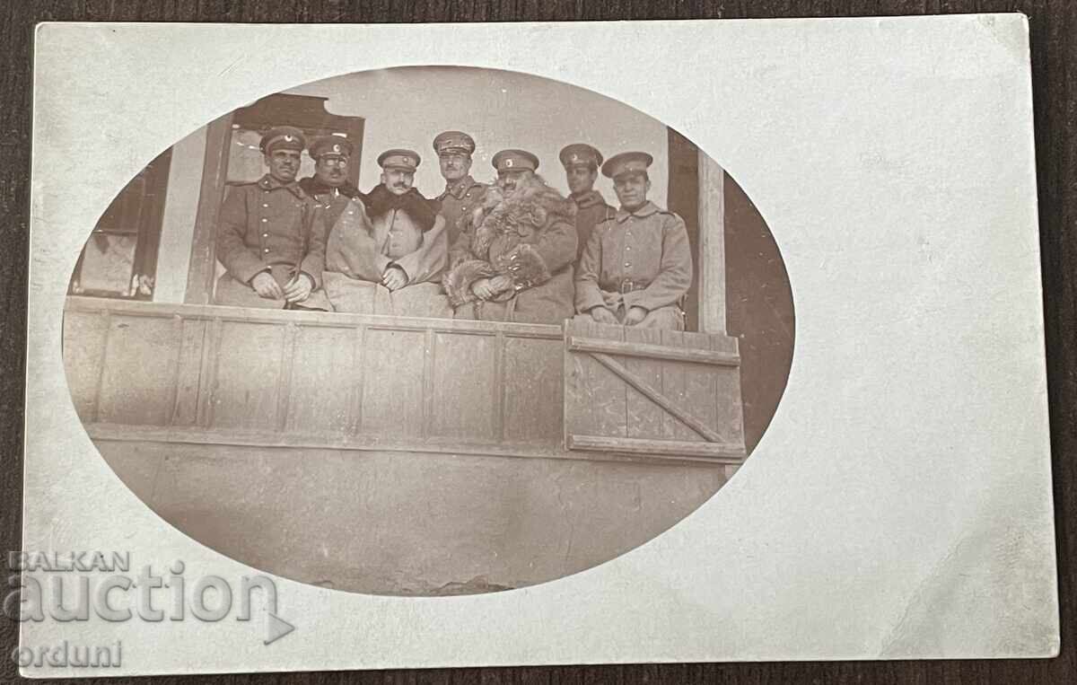 5196 Царство България офицери гаубичен полк 1917 Добруджа