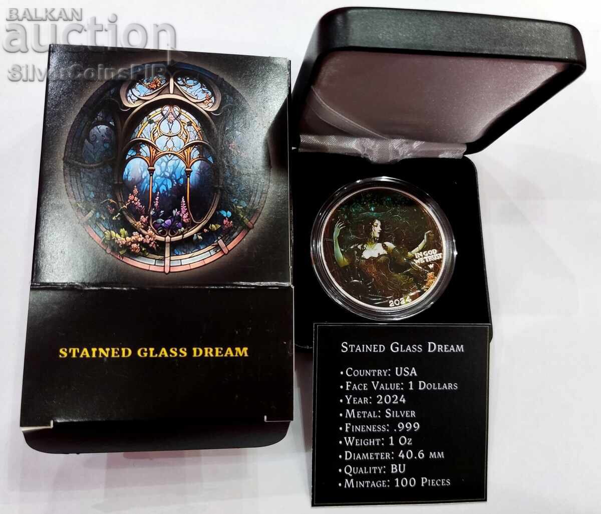 Silver 1 oz Dark Beauty 2024 USA with price 126.00 BGN | € 64.42