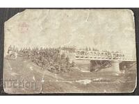 5199 Царство България велосипедна рота на мост фронта 1917г.