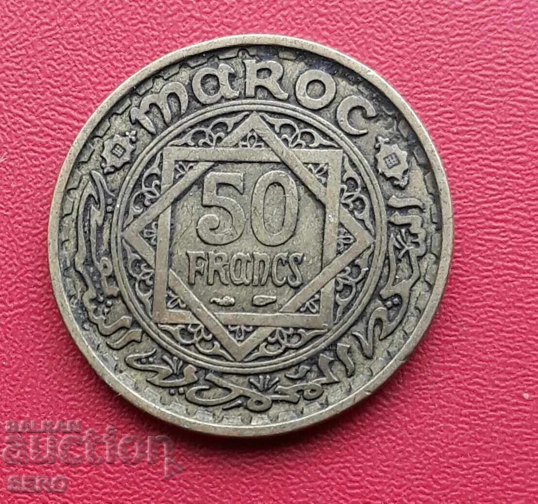 Maroc - 50 de franci 1952 Maroc - 50 de franci 1952