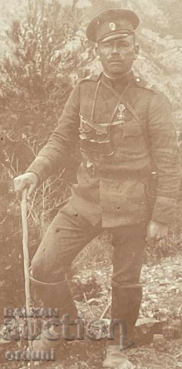 Аукцион 5205 Царство България подофицер с кръст За Храброст на фронт