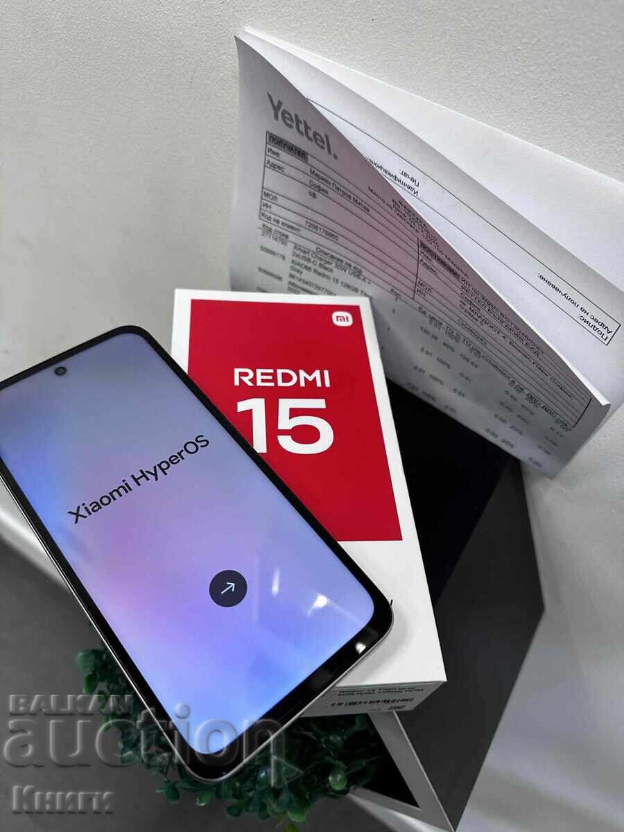 Δημοπρασία Τηλέφωνο Xiaomi Redmi 15 128 GB - καινούργιο με εγγύηση