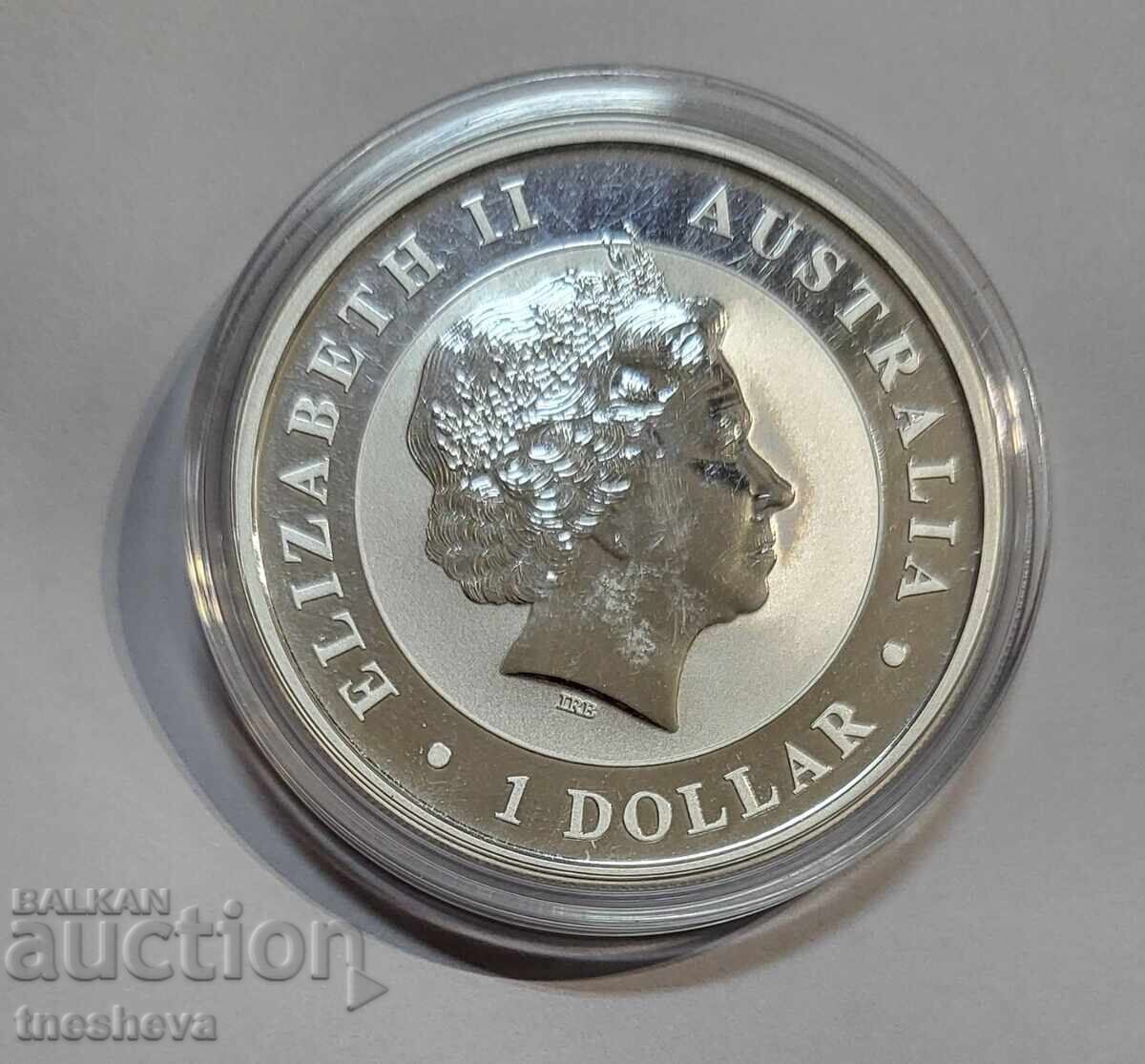 Доставка на Кокабура- 1 унции СРЕБРО-2018 г. Доставка на Кокабура- 1 унции СРЕБРО-2018 г.